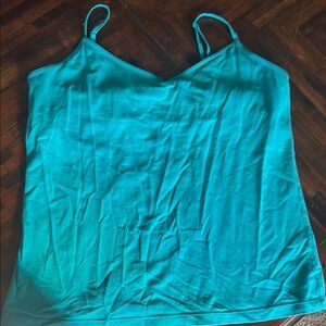 Old Navy Blue Fitted Camisole Top